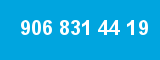 906 831 44 19 906 831 44 19